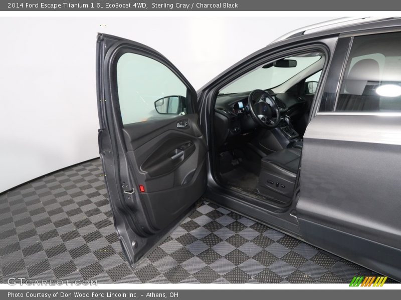Sterling Gray / Charcoal Black 2014 Ford Escape Titanium 1.6L EcoBoost 4WD