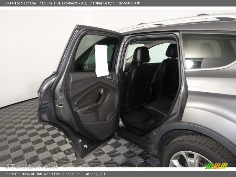 Sterling Gray / Charcoal Black 2014 Ford Escape Titanium 1.6L EcoBoost 4WD