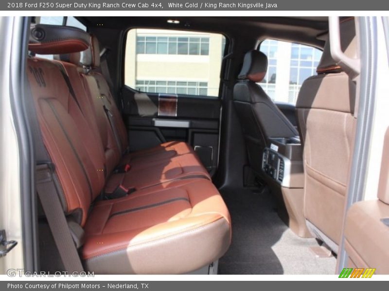 White Gold / King Ranch Kingsville Java 2018 Ford F250 Super Duty King Ranch Crew Cab 4x4