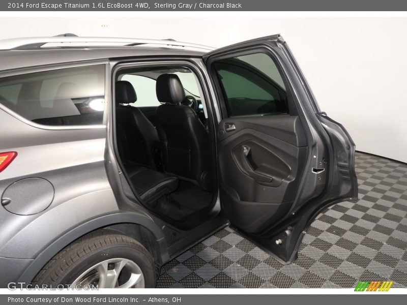 Sterling Gray / Charcoal Black 2014 Ford Escape Titanium 1.6L EcoBoost 4WD