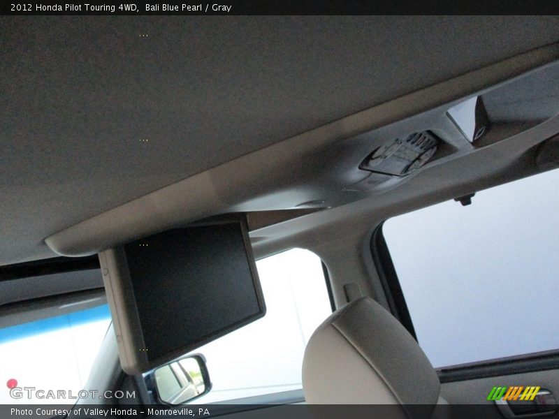 Bali Blue Pearl / Gray 2012 Honda Pilot Touring 4WD