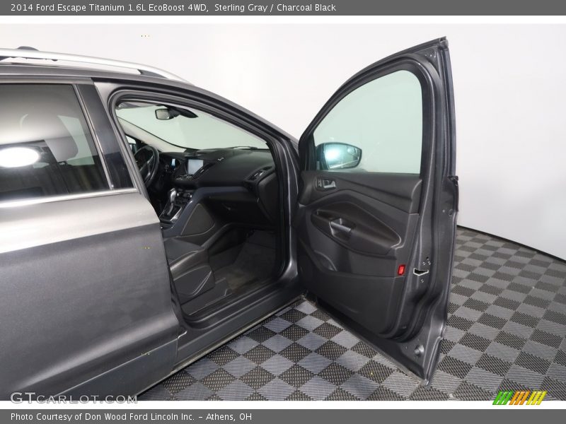 Sterling Gray / Charcoal Black 2014 Ford Escape Titanium 1.6L EcoBoost 4WD