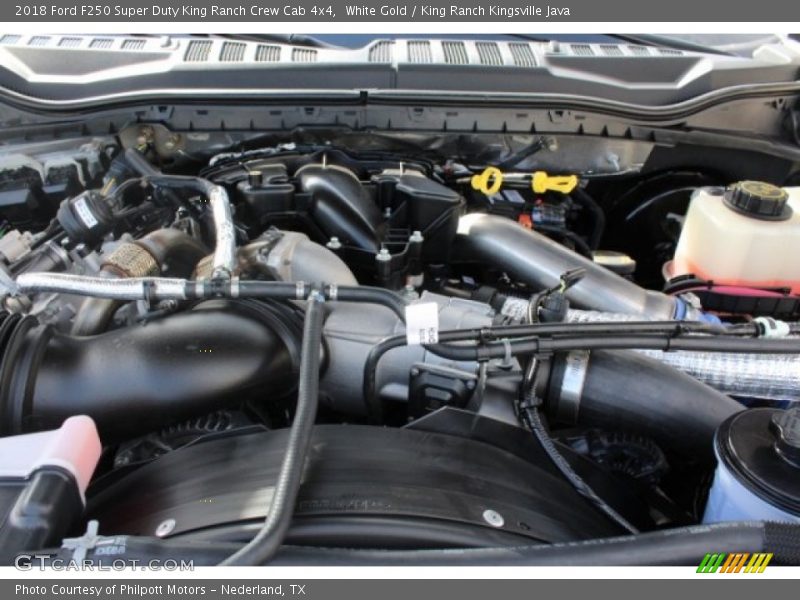 White Gold / King Ranch Kingsville Java 2018 Ford F250 Super Duty King Ranch Crew Cab 4x4