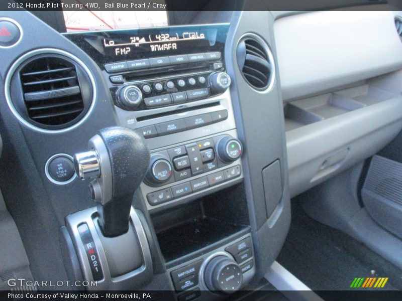 Bali Blue Pearl / Gray 2012 Honda Pilot Touring 4WD