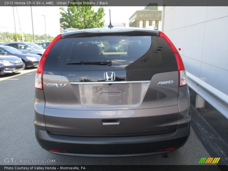 Urban Titanium Metallic / Black 2013 Honda CR-V EX-L AWD