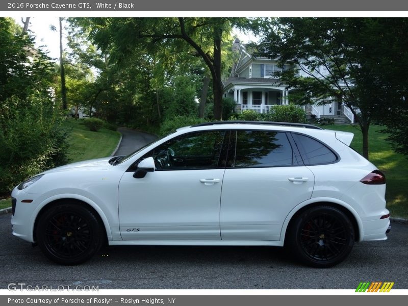 White / Black 2016 Porsche Cayenne GTS