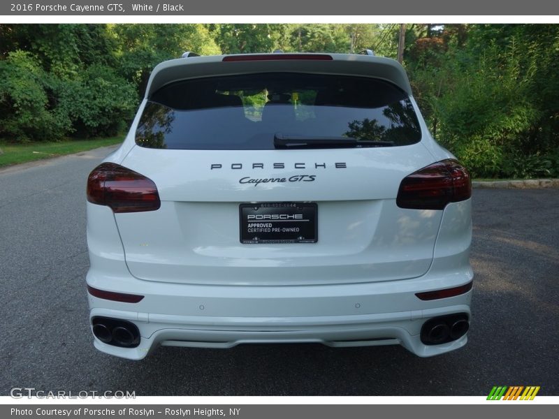 White / Black 2016 Porsche Cayenne GTS