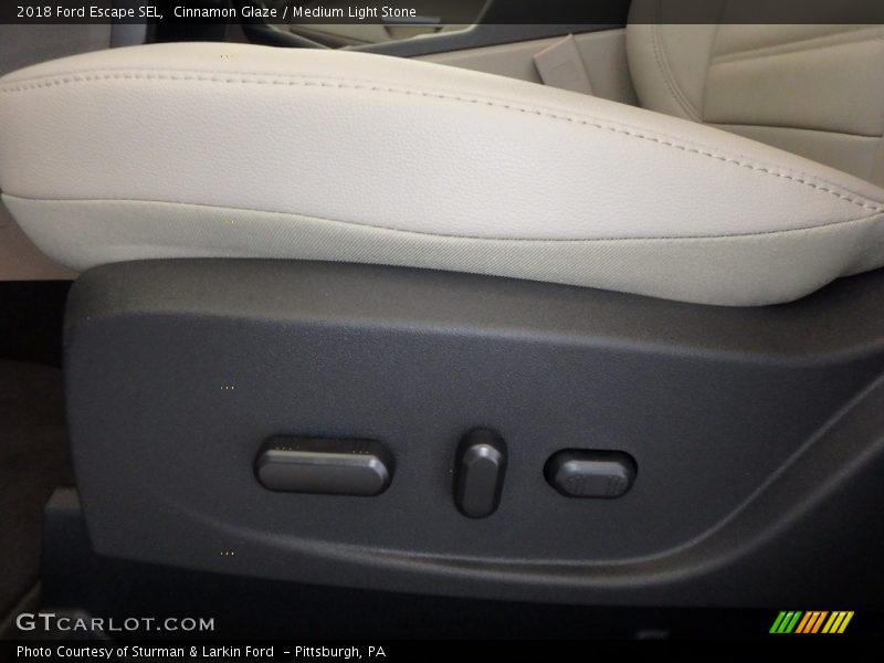 Cinnamon Glaze / Medium Light Stone 2018 Ford Escape SEL