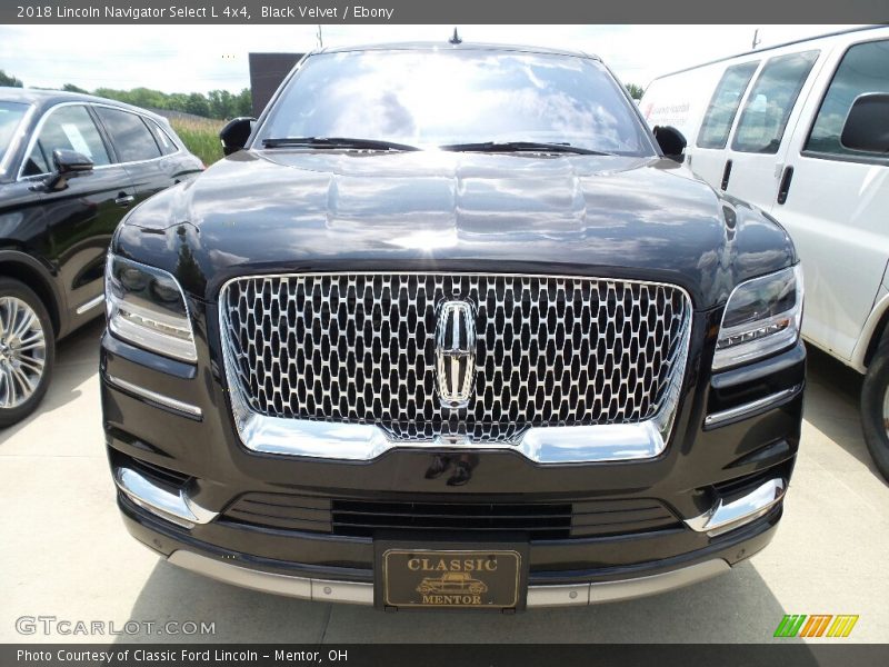 Black Velvet / Ebony 2018 Lincoln Navigator Select L 4x4