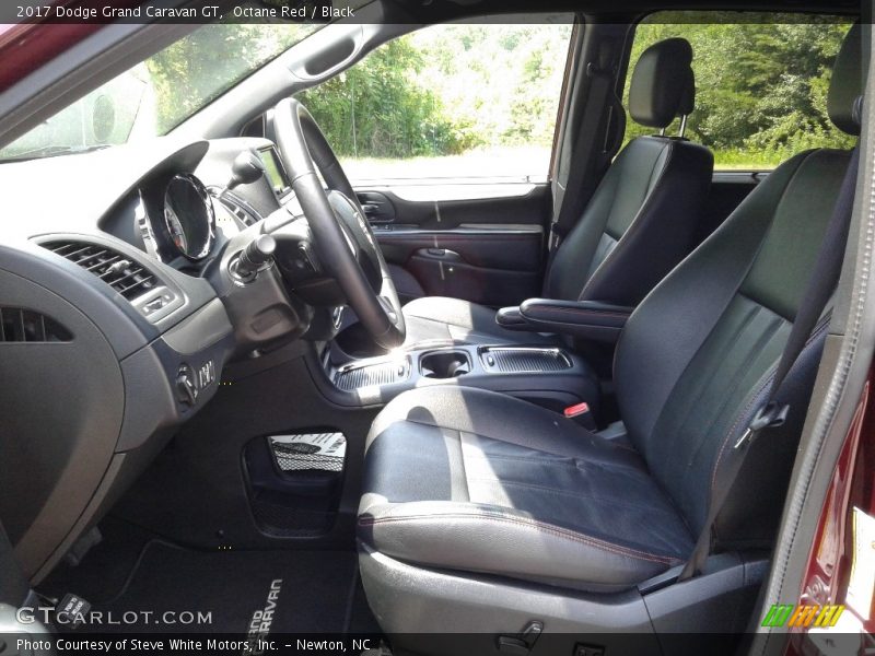 Octane Red / Black 2017 Dodge Grand Caravan GT