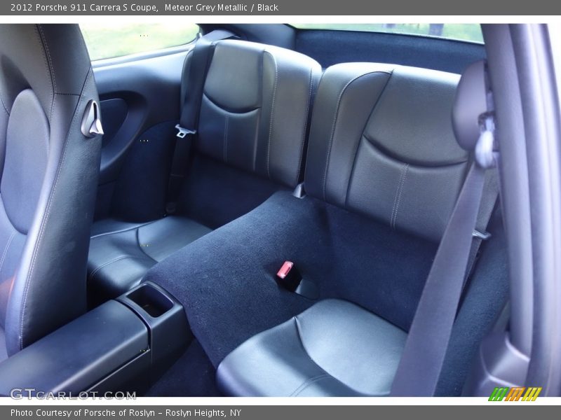 Meteor Grey Metallic / Black 2012 Porsche 911 Carrera S Coupe