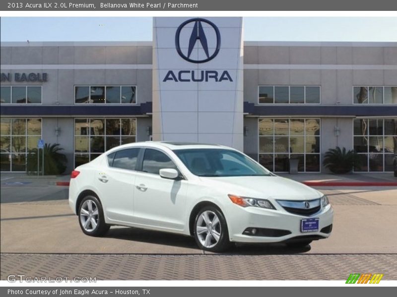 Bellanova White Pearl / Parchment 2013 Acura ILX 2.0L Premium