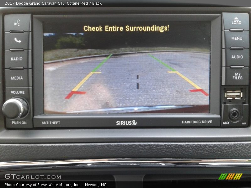 Octane Red / Black 2017 Dodge Grand Caravan GT