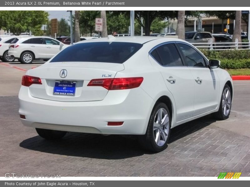 Bellanova White Pearl / Parchment 2013 Acura ILX 2.0L Premium