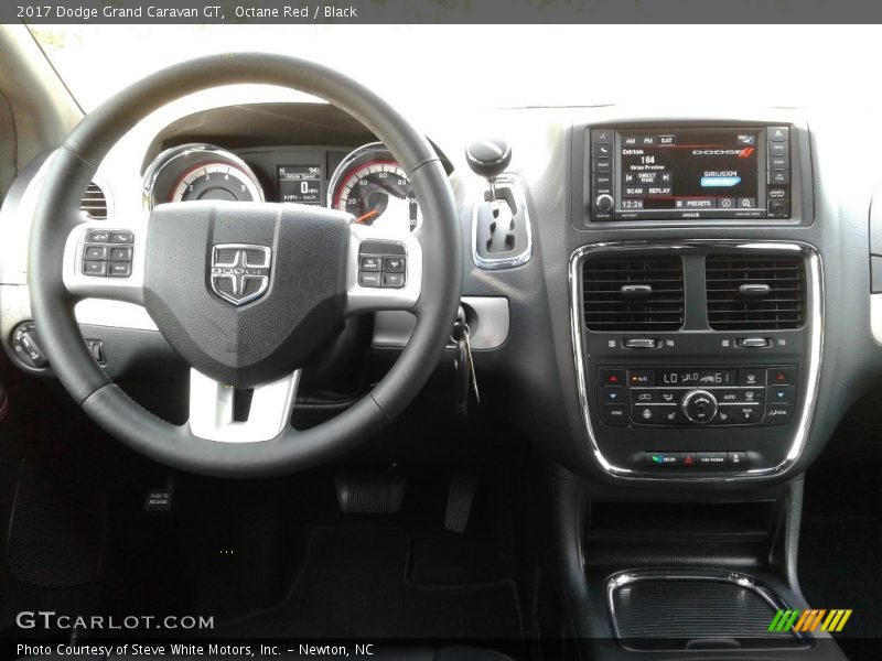 Octane Red / Black 2017 Dodge Grand Caravan GT