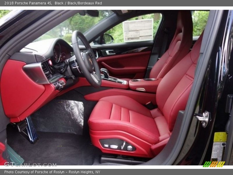 Front Seat of 2018 Panamera 4S