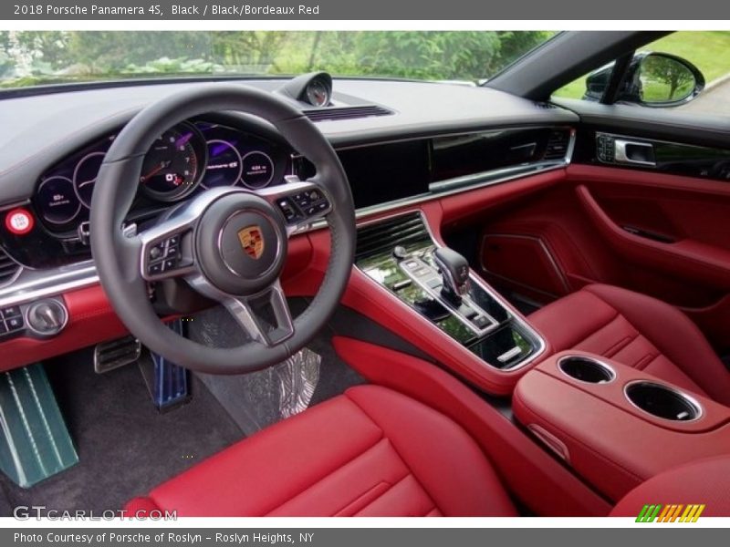  2018 Panamera 4S Black/Bordeaux Red Interior