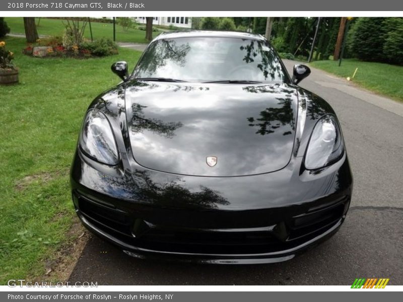 Black / Black 2018 Porsche 718 Cayman GTS