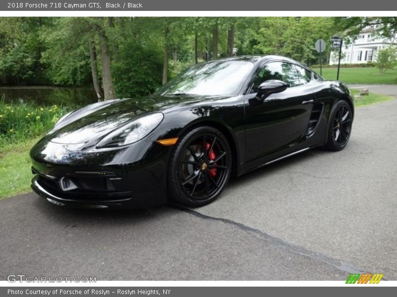  2018 718 Cayman GTS Black