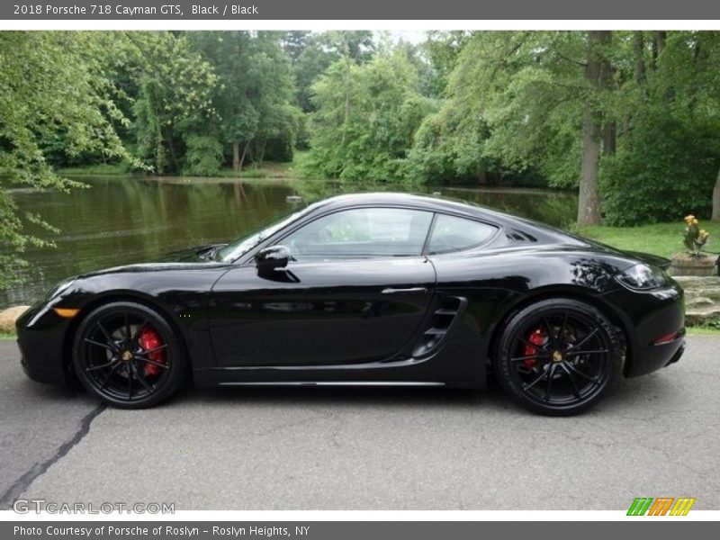  2018 718 Cayman GTS Black