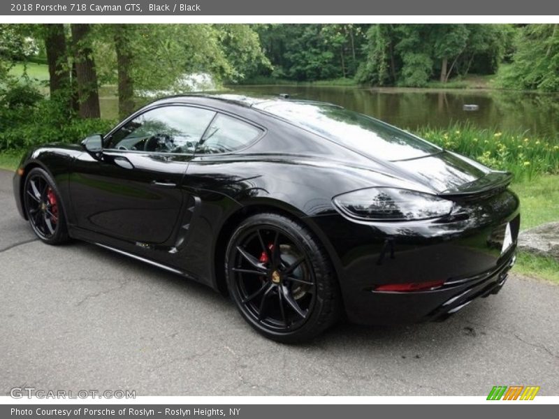 Black / Black 2018 Porsche 718 Cayman GTS