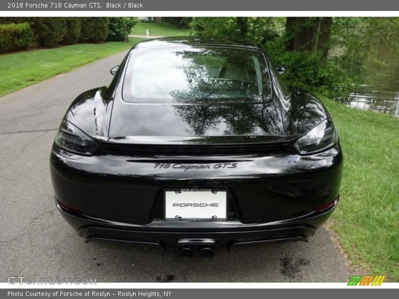 Black / Black 2018 Porsche 718 Cayman GTS