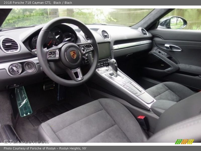  2018 718 Cayman GTS Black Interior