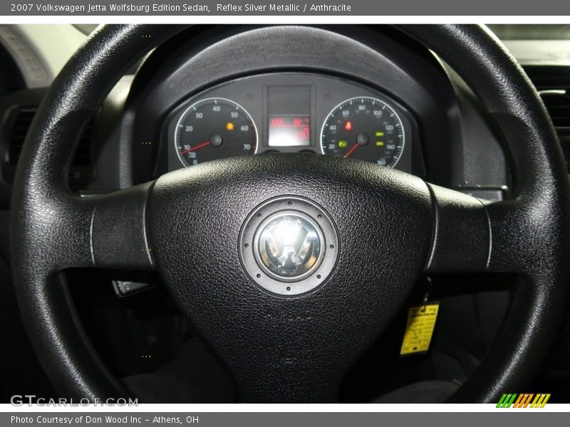 Reflex Silver Metallic / Anthracite 2007 Volkswagen Jetta Wolfsburg Edition Sedan