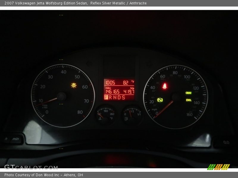 Reflex Silver Metallic / Anthracite 2007 Volkswagen Jetta Wolfsburg Edition Sedan
