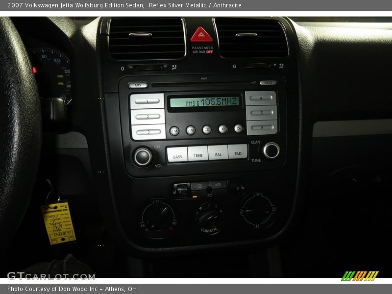 Reflex Silver Metallic / Anthracite 2007 Volkswagen Jetta Wolfsburg Edition Sedan