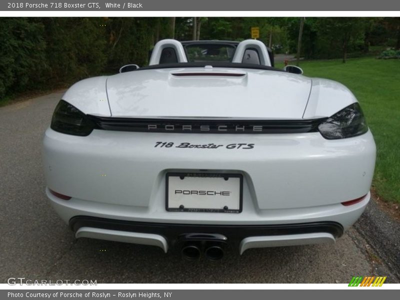 White / Black 2018 Porsche 718 Boxster GTS