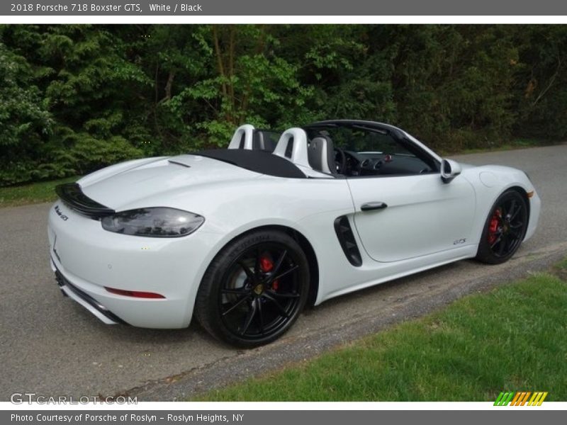 White / Black 2018 Porsche 718 Boxster GTS