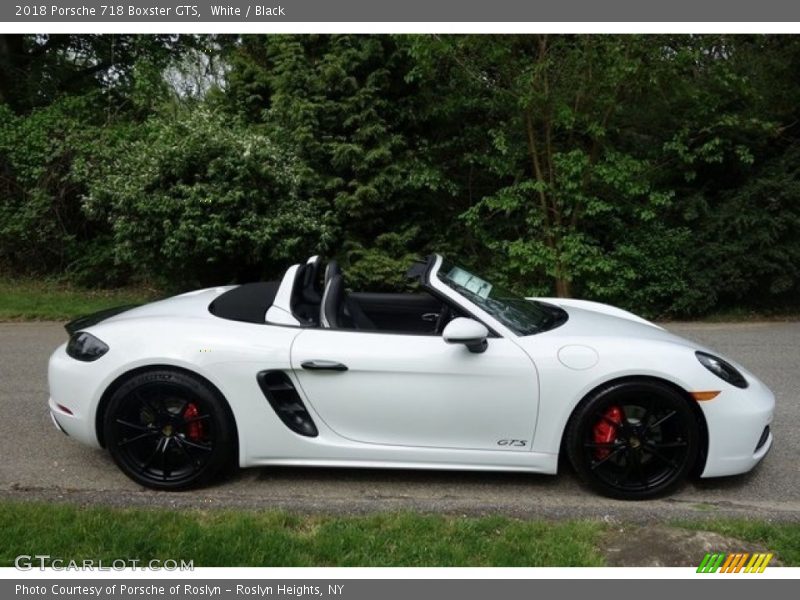 White / Black 2018 Porsche 718 Boxster GTS