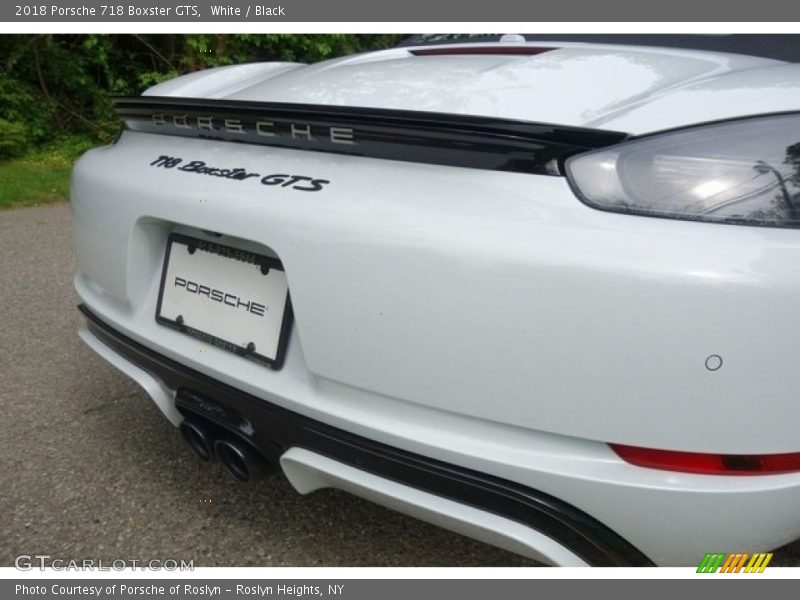 White / Black 2018 Porsche 718 Boxster GTS