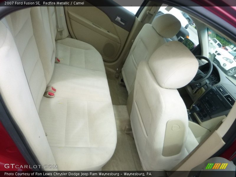 Redfire Metallic / Camel 2007 Ford Fusion SE