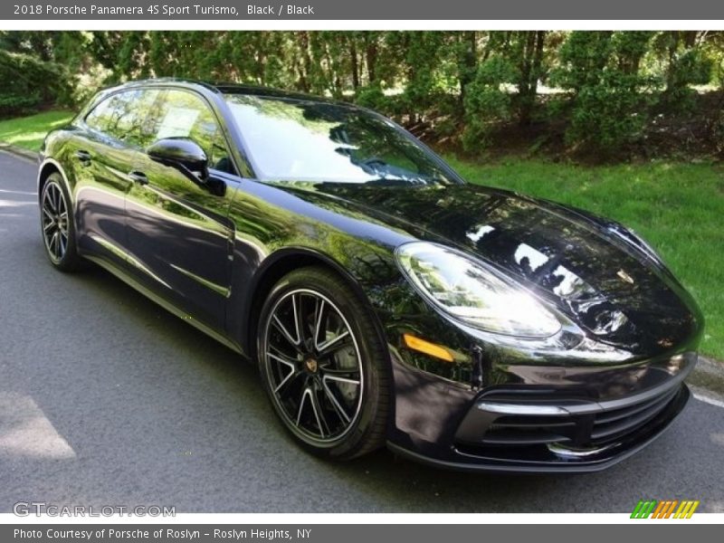 Black / Black 2018 Porsche Panamera 4S Sport Turismo