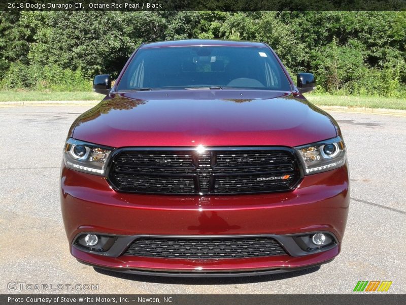 Octane Red Pearl / Black 2018 Dodge Durango GT