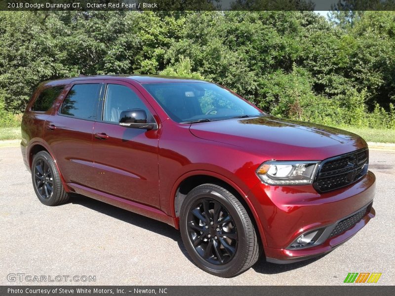 Octane Red Pearl / Black 2018 Dodge Durango GT