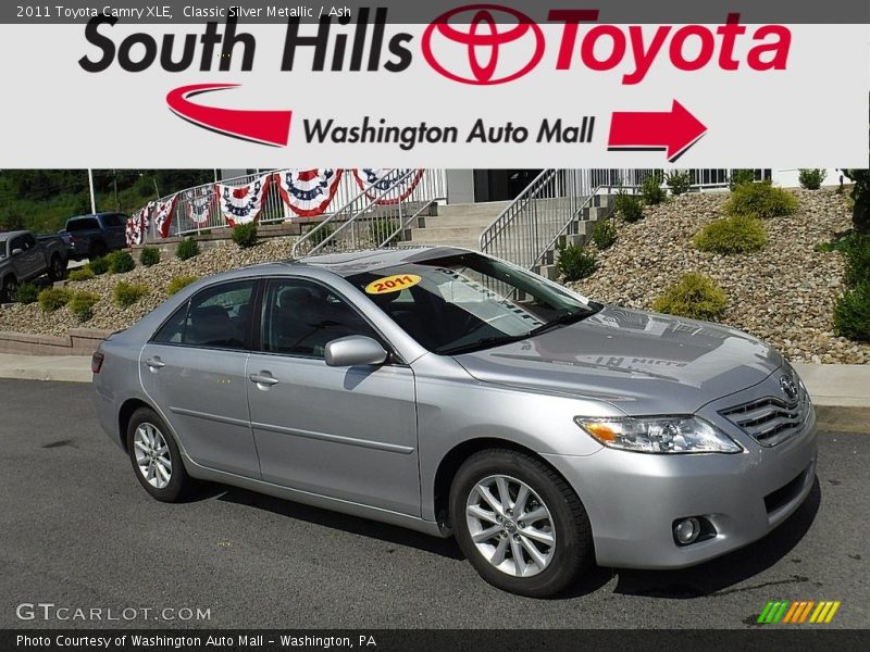 Classic Silver Metallic / Ash 2011 Toyota Camry XLE