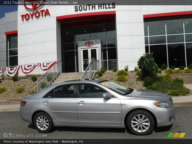 Classic Silver Metallic / Ash 2011 Toyota Camry XLE