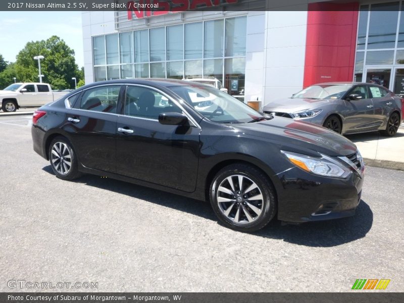 Super Black / Charcoal 2017 Nissan Altima 2.5 SV