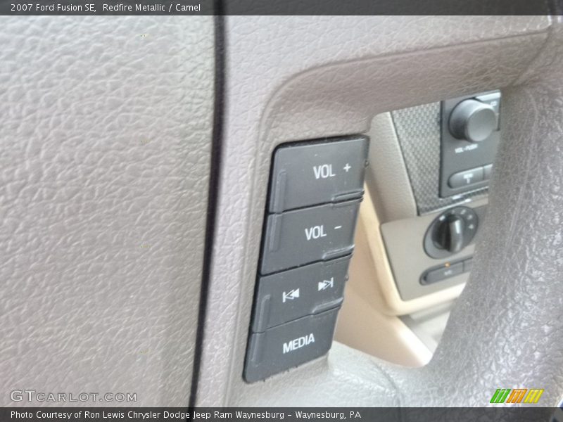 Redfire Metallic / Camel 2007 Ford Fusion SE