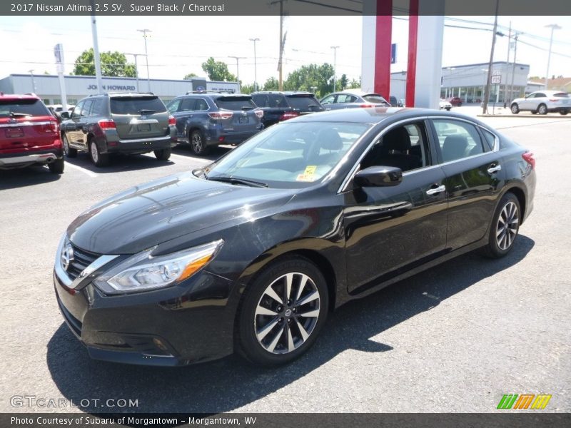 Super Black / Charcoal 2017 Nissan Altima 2.5 SV