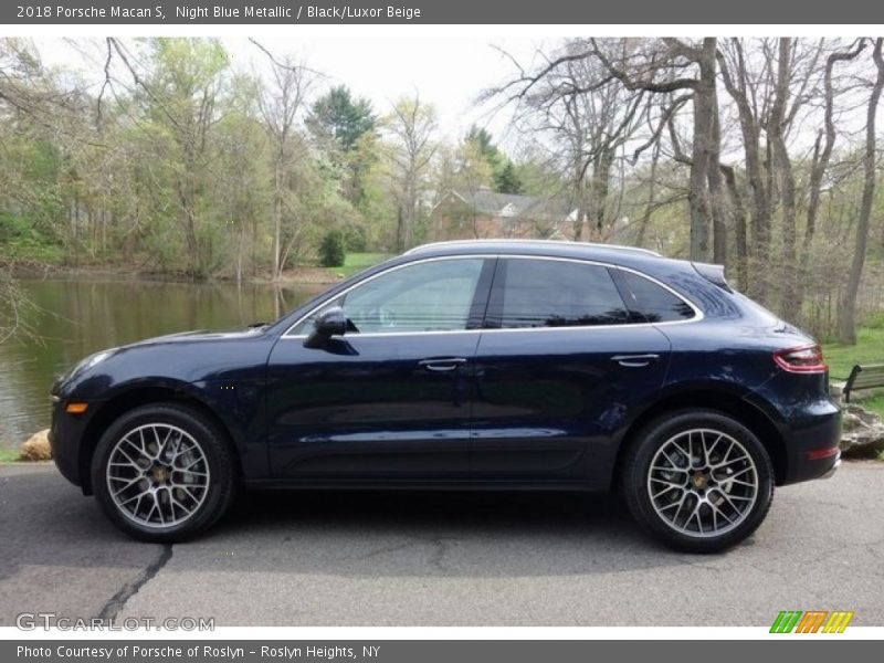  2018 Macan S Night Blue Metallic