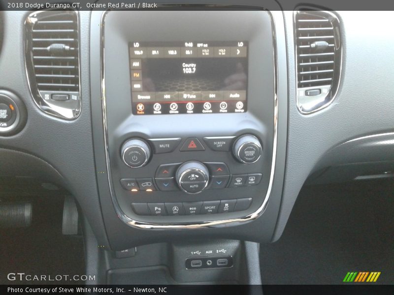 Octane Red Pearl / Black 2018 Dodge Durango GT