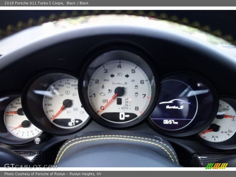  2018 911 Turbo S Coupe Turbo S Coupe Gauges