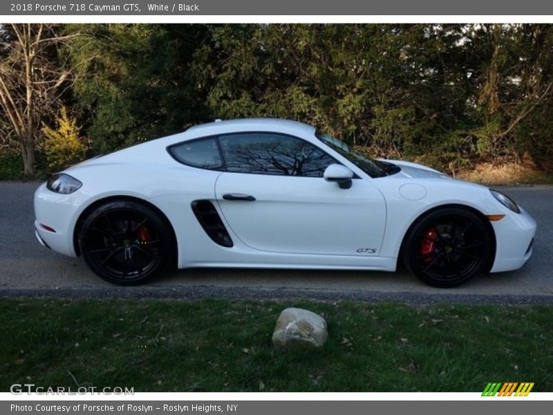  2018 718 Cayman GTS White