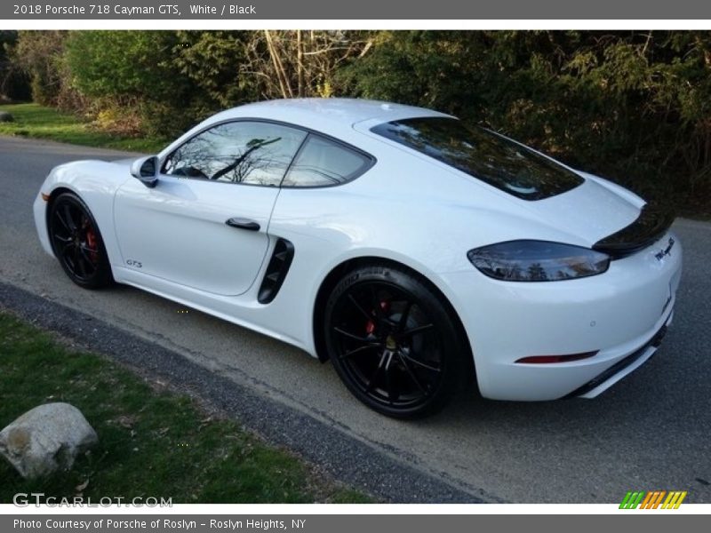 White / Black 2018 Porsche 718 Cayman GTS