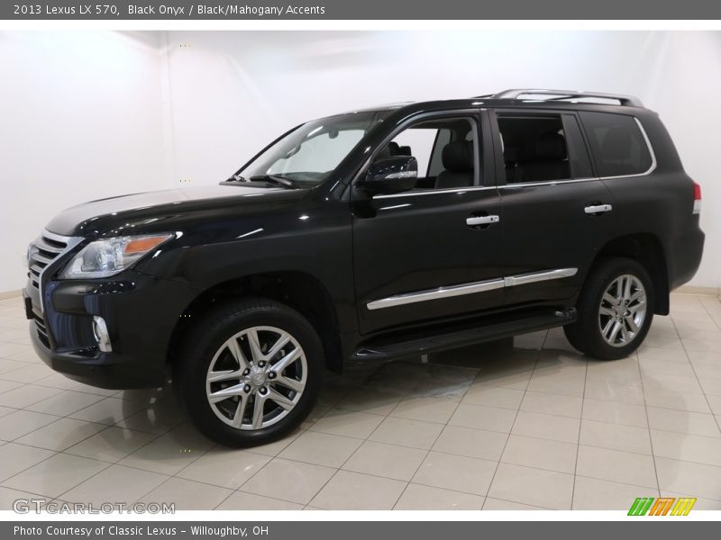Black Onyx / Black/Mahogany Accents 2013 Lexus LX 570