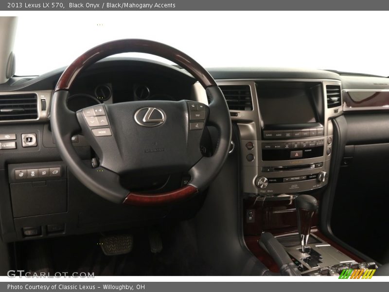 Black Onyx / Black/Mahogany Accents 2013 Lexus LX 570